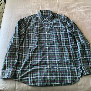 American eagle plaid shirt